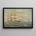 Hebe and Galatea - Carl Stender — framed artwork on a wall