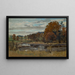 Landscape near Hauptwil - Carl Theodor Meyer-Bâle — framed artwork on a wall