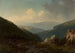 Mountain Landscape Painting - Carl Triebel — artwork view