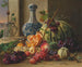 Fruit Still Life Painting - Carl Vilhelm Balsgaard — artwork view