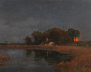 Evening - Carl Vinnen — artwork view