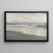 La plage de Filey dans le Yorkshire, Angleterre - Carl Wilhelm Bäckmann Baarth — framed artwork on a wall