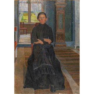 The Farmer's Daughter - Carl Wilhelmson — artwork view