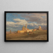Les Tombes des califes au Caire, fin - Carl Wuttke — framed artwork on a wall