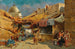 Oriental Bazaar Painting - Carl Wuttke — artwork view