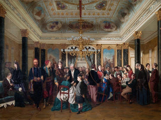 a game room in Wiesbaden - Carl d'Unker — artwork view