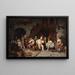 Circus Company - Carl d'Unker — framed artwork on a wall