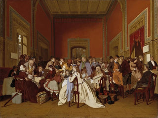 Waiting room of second class - Carl d'Unker — artwork view