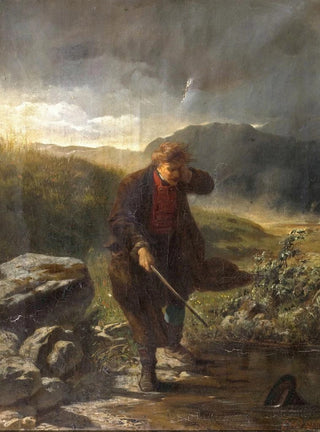 L'orage - Carl von Hüberlin — artwork view
