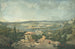 View of Paris from the Terrace of the Pavilion of Brimborion - Carle Vernet — artwork view