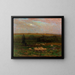 Evening after a shower - Carleton Wiggins — framed artwork on a wall