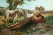 La Sieste des Chevriers - Carlo Ademollo — artwork view
