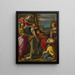 The Virgin and Child with Saints Agnes, Mary Magdalene, Cecilia, and Margaret - Carlo Bononi — framed artwork on a wall