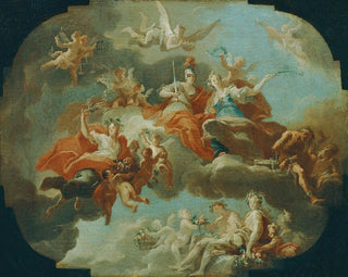 Allegory of Peace and Justice - Carlo Carlone — artwork view