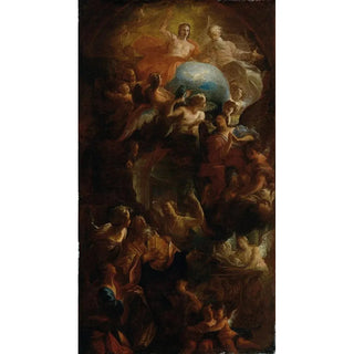 Saint Augustine's Death - Carlo Carlone — artwork view