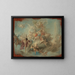 L'apothéose d'un héros - Carlo Carlone — framed artwork on a wall