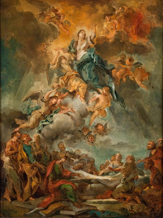 L'Assomption de la Vierge - Carlo Carlone — artwork view