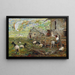 a pasture in the Alps of Veglia - Carlo Casanova — framed artwork on a wall