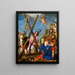 Saint Andrew Praying Before His Martyrdom - Carlo Dolci — framed artwork on a wall