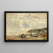Plage de Noli - Carlo Follini — framed artwork on a wall