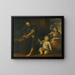 Jesus in Joseph's workshop - Carlo Francesco Nuvolone — framed artwork on a wall