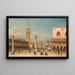 Piazza San Marco Venice - Carlo Grubacs — framed artwork on a wall