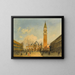 Venetian View III - Carlo Grubacs — framed artwork on a wall