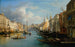 Venice View of the Grand Canal and the Rialto Bridge from the south - Carlo Grubacs — artwork view