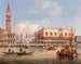 Venice, view of the Piazzetta and the Doge's Palace from the Bacino di San Marco - Carlo Grubacs — artwork view