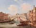 Venice, the Rialto Bridge - Carlo Grubacs — artwork view