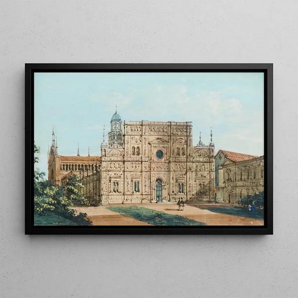 Certosa de Pavie - Carlo Grubacs — framed artwork on a wall