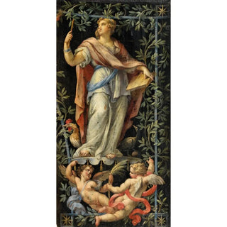An allegory of vigilance - Carlo Maratta — artwork view