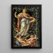 An allegory of vigilance - Carlo Maratta — framed artwork on a wall