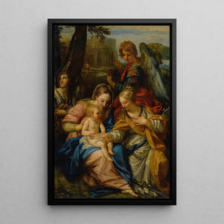Carlo Maratti - Mystic Marriage Of Saint Catherine Of Alexandria.webp