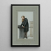 Dwight Lyman Moody - Carlo Pellegrini — framed artwork on a wall
