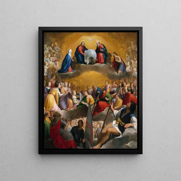 Paradise - Carlo Saraceni — framed artwork on a wall