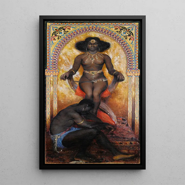 Reproduction of the painting L'Offrande - Carlos Abascal