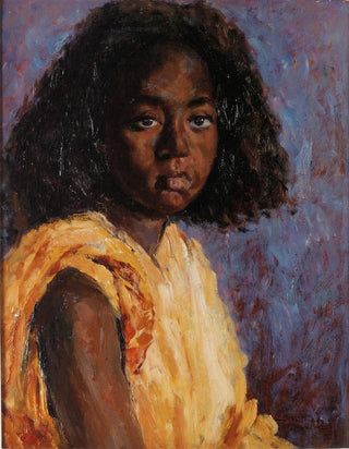 Young Moroccan Girl - Carlos Abascal — artwork view