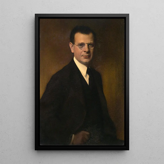 Reproduction of the painting Sidney Hillman - Carlos Baca-Flor