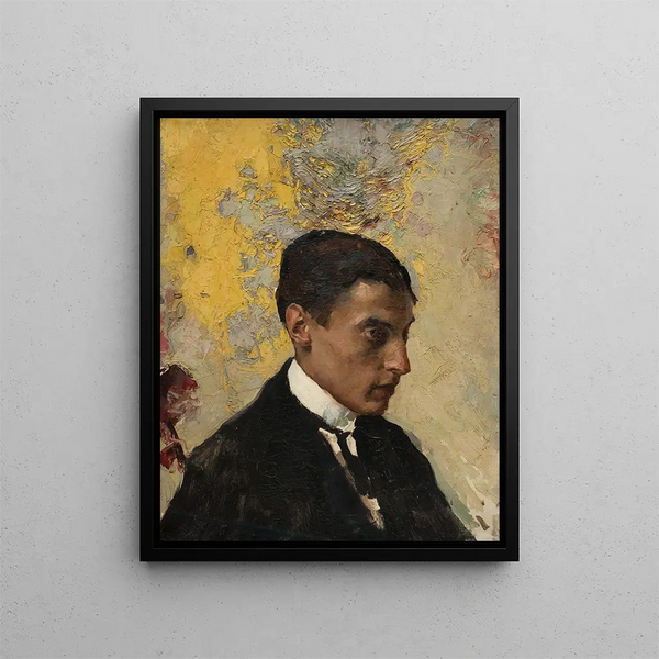 Study - Carlos Federico Sáez — framed artwork on a wall