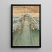 Reproduction of the painting The Wave - Carlos Schwabe