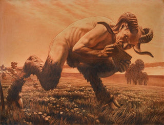L'heure du faune - Carlos Schwabe — artwork view