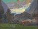 Landscape Painting of Dauphiné - Carlos Schwabe — artwork view