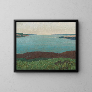 Embouchure du fleuve Aconcagua, Chili - Carlos de Santiago — framed artwork on a wall