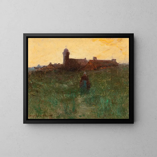 Twilight - Carlton Theodore Chapman — framed artwork on a wall