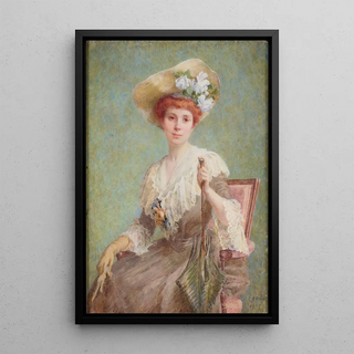 Reproduction of the painting Portrait of Woman - Caroline Baily