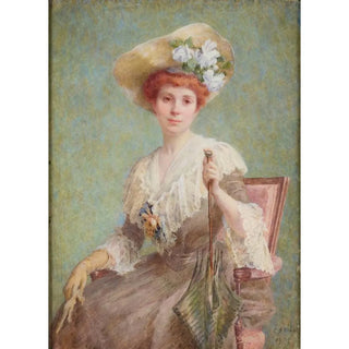 Reproduction of the painting Portrait of Woman - Caroline Baily