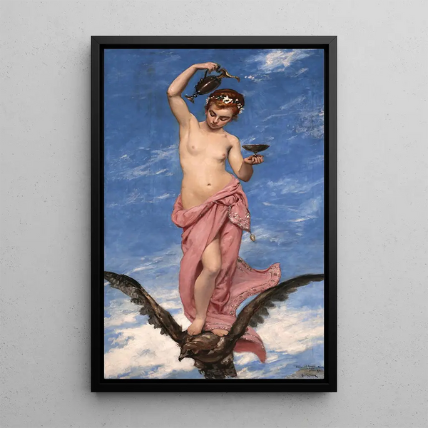 Reproduction of the painting Hebe - Carolus-Duran