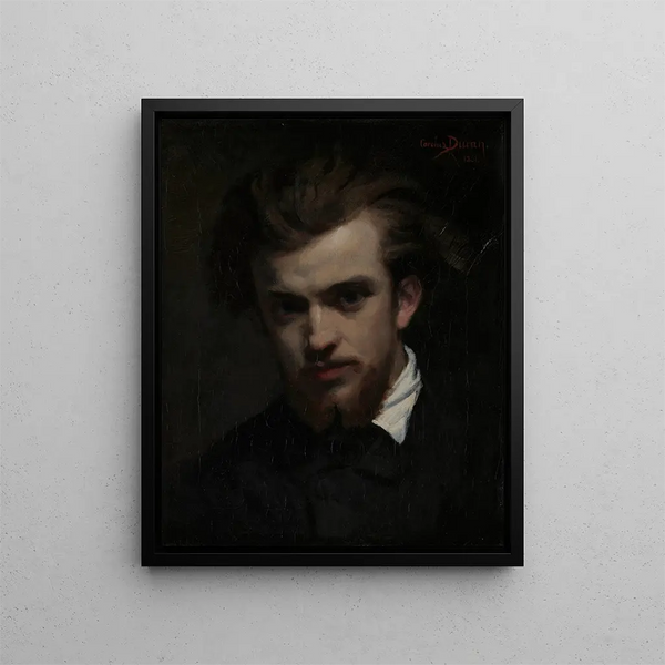 Henri Fantin-Latour - Carolus-Duran — framed artwork on a wall