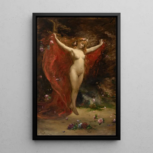 Reproduction of the painting La Vision - Carolus-Duran